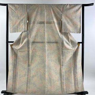 紬 身丈161cm 裄丈64cm 正絹 優品 【中古】(着物)