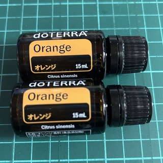 ドテラ　オレンジ　エッセンシャルオイル15ml 2本セット(エッセンシャルオイル（精油）)