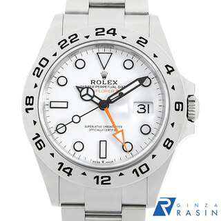 ロレックス(ROLEX)のロレックス エクスプローラーII 226570 ホワイト ランダム番 メンズ 中古 腕時計(腕時計(アナログ))
