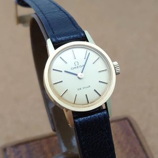 オメガ(OMEGA)の【オーバーホール済み】オメガ ジュネーブ ラウンド レディース超美品1973年製(腕時計)