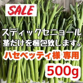 【専用★】茎のみ500g スティックセニョール300g 野菜 茎ブロッコリー m(野菜)