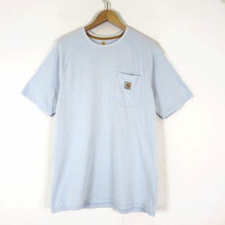 carhartt - カーハート Tシャツ ロゴ レギュラーフィット オーバーサイズ 半袖 L