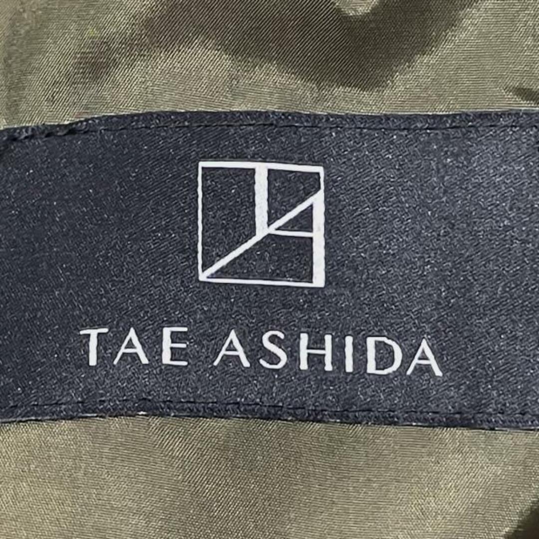 TAE ASHIDA(タエアシダ) スカート サイズ9 M レディース - グリーン×アイボリー チェック柄 レディースのスカート(その他)の商品写真
