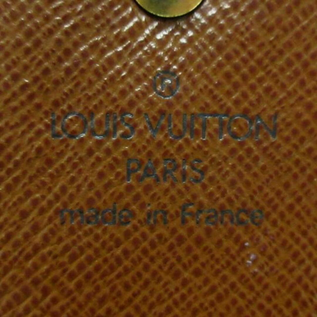 LOUIS VUITTON(ルイヴィトン)のLOUIS VUITTON(ルイヴィトン) コインケース モノグラム ポルト モネ・グゼ M61970 ■外側　⇒　モノグラム・キャンバス■内側　⇒　クロスグレインレザー レディースのファッション小物(コインケース)の商品写真