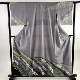 訪問着 身丈158cm 裄丈62cm 正絹 逸品 【中古】(着物)