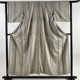 小紋 身丈155cm 裄丈62cm 正絹 逸品 【中古】(着物)