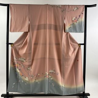 訪問着 身丈154cm 裄丈63cm 正絹 秀品 【中古】(着物)