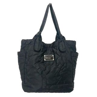 マークバイマークジェイコブス(MARC BY MARC JACOBS)のMARC BY MARC JACOBS(マークバイマークジェイコブス) トートバッグ - 黒 ロゴキルティング ナイロン(トートバッグ)