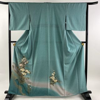 付下げ 身丈162.5cm 裄丈65.5cm 正絹 秀品 【中古】(着物)