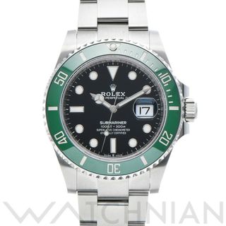 ROLEX - 中古 ロレックス ROLEX 126610LV ランダムシリアル ブラック メンズ 腕時計