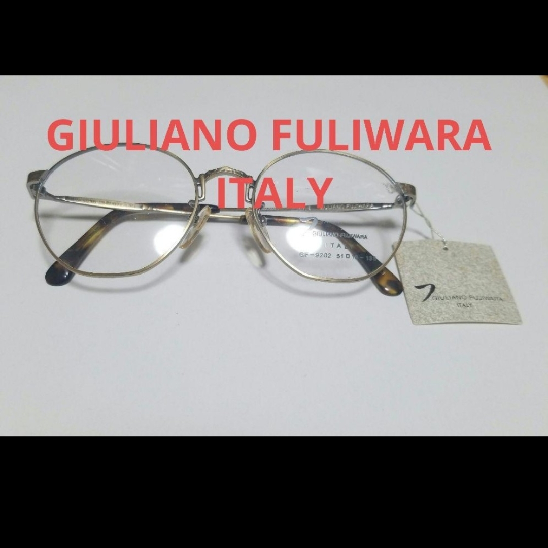 giuliano Fujiwara(ジュリアーノフジワラ)のイタリアジュリアーノフジワラ提携デザインメガネフレーム日本製です メンズのファッション小物(サングラス/メガネ)の商品写真