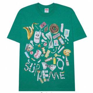 シュプリーム(Supreme)のSupreme Trash Tee "Green(Tシャツ/カットソー(半袖/袖なし))