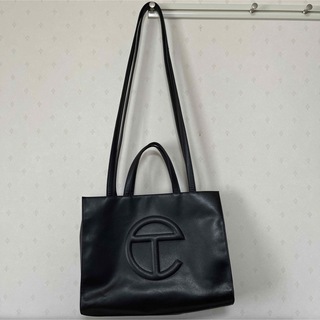 Telfar テルファー Shopping bag black  M(ショルダーバッグ)