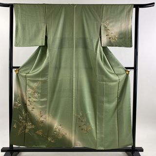 付下げ 身丈157cm 裄丈61.5cm 正絹 秀品 【中古】(着物)