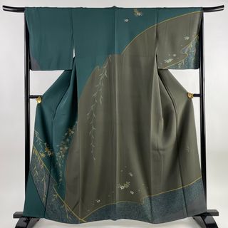 訪問着 身丈162cm 裄丈64cm 正絹 逸品 【中古】(着物)