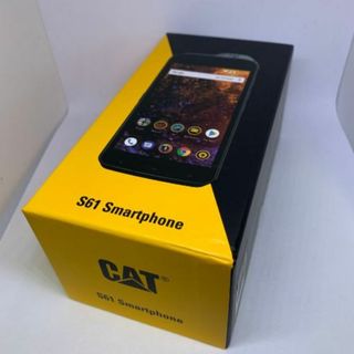 【未使用品】タフネススマート Phone SIMFREE   CATS61 ブラック (スマートフォン本体)