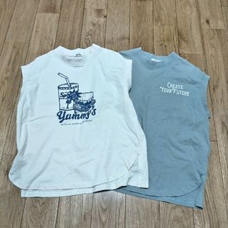 ペアマノン(pairmanon)のペアマノン★ノースリーブ 2枚セット110cm(Tシャツ/カットソー)