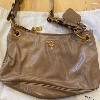 プラダ(PRADA)のPRADA vitello shine バッグ(ハンドバッグ)