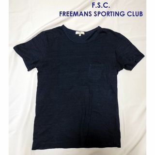 フリーマンズスポーティングクラブ(FREEMANS SPORTING CLUB)のインディゴTシャツ　F.S.C. FREEMANS SPORTING CLUB(Tシャツ/カットソー(半袖/袖なし))