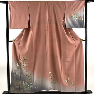 付下げ 身丈155cm 裄丈64.5cm 正絹 秀品 【中古】(着物)