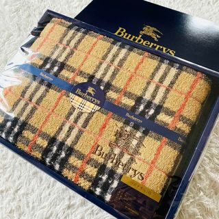 バーバリー(BURBERRY)の未使用品　バーバリー　バスタオル　ノバチェック　総柄　60cm×120cm(タオル/バス用品)