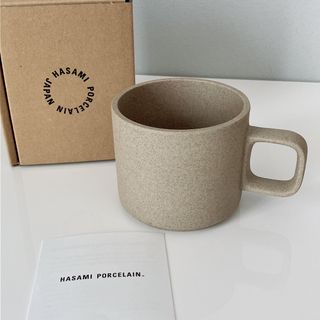 HASAMI - 【新品•未使用】HASAMI PORCELAIN マグカップ　ナチュラル　1個