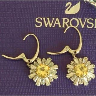 希少 Swarovski  SUNSHINE 限定完売レア ピアス