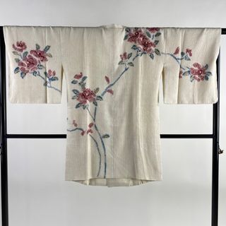 道行 身丈93.5cm 裄丈66.5cm 正絹 秀品 【中古】(着物)