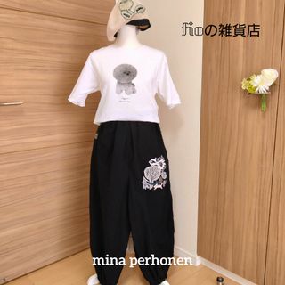 ミナペルホネン(mina perhonen)の【ミナペルホネン】ハンドメイド　パンツ　バルーン　カジュアル　サルエル(その他)