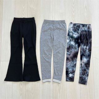 シーイン(SHEIN)のレギンス フレアパンツ ３本セット(パンツ/スパッツ)