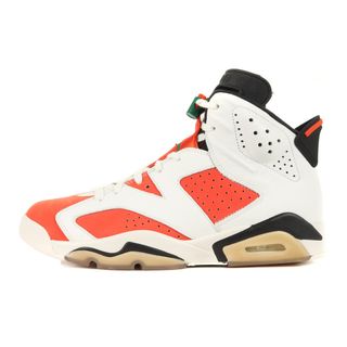 ナイキ(NIKE)の新品 NIKE ナイキ サイズ:28.0cm AIR JORDAN 6 RETRO GATORADE (384664-145) エア ジョーダン6 レトロ ゲータレード サミットホワイト ブラック チームオレンジ US10 ハイカット スニーカー シューズ 靴【メンズ】(スニーカー)