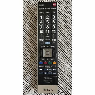 トウシバ(東芝)のTOSHIBA REGZA テレビリモコン(テレビ)