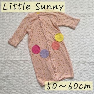 Little Sunny リトルサニー　ツーウェイドレス　ロンパース　60㎝(カバーオール)