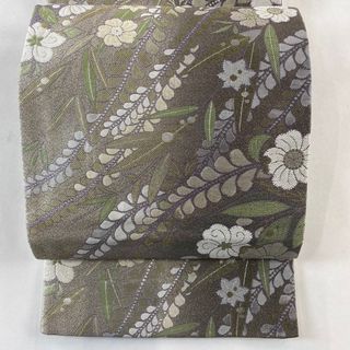 袋帯 美品 秀品 六通 正絹 【中古】(帯)