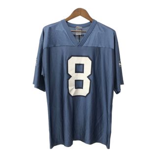 NFL シアトル・シーホークス ユニフォーム プロチーム ブルー (メンズ L) 中古 古着 Q6090(アメリカンフットボール)