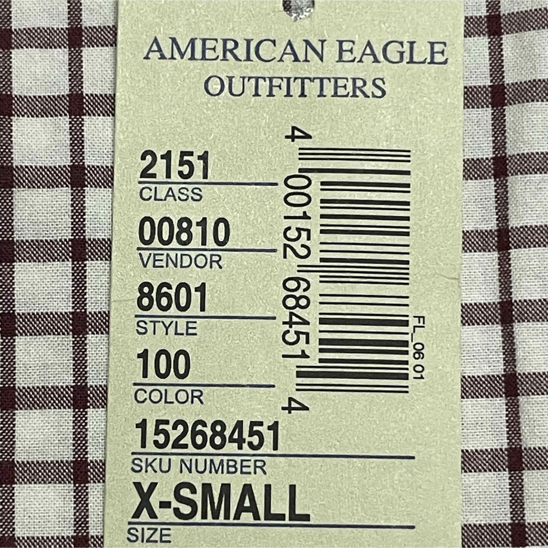 American Eagle(アメリカンイーグル)のAmerican Eagle  ウインドペン BDシャツ XS(日本サイズ S) メンズのトップス(シャツ)の商品写真