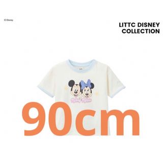 リトシー　90cm Tシャツ　LITTC しまむら　レトロ　ミキミニ(Tシャツ/カットソー)