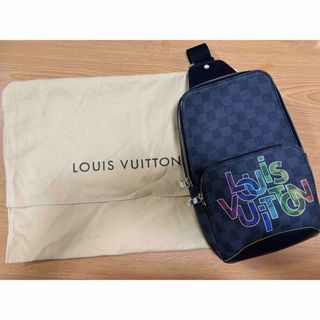 LOUIS VUITTONヴィトン ダミエグラフィットアヴェニュースリングバッグ