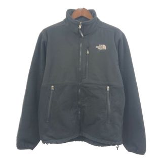 ザノースフェイス(THE NORTH FACE)のTHE NORTH FACE ノースフェイス Denali デナリ フリースジャケット アウトドア ワンポイント ブラック (メンズ M) 中古 古着 Q6111(その他)