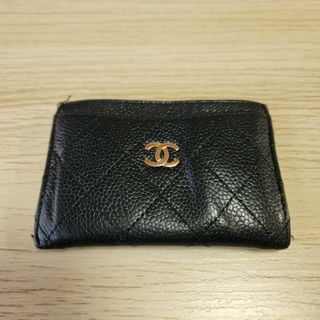 シャネル(CHANEL)のシャネル キャビアスキン カードケース(名刺入れ/定期入れ)