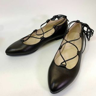 ROSE BUD - 3255 新品　ローズバッド　パンプス　シューズ　レザー　ブラック