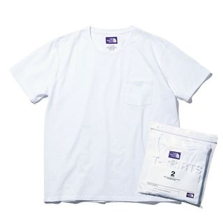 THE NORTH FACE - 【新品】ノースフェイスパープルレーベル Pack  Field Tee / 白