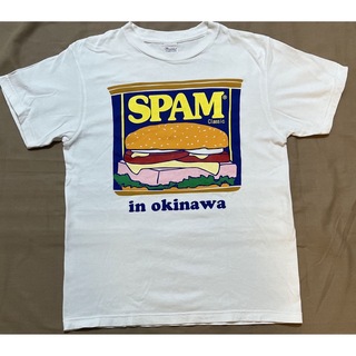 スパムTシャツ Sサイズ SPAM Tシャツ 沖縄(Tシャツ(半袖/袖なし))