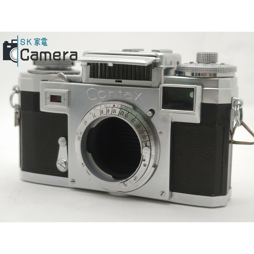 CONTAX(コンタックス)のZEISS IKON CONTAX IIIa レンジファインダー コンタックス 低速不良 スマホ/家電/カメラのカメラ(フィルムカメラ)の商品写真