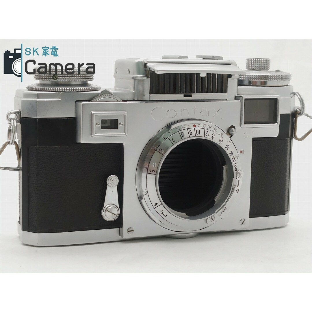 CONTAX(コンタックス)のZEISS IKON CONTAX IIIa レンジファインダー コンタックス 低速不良 スマホ/家電/カメラのカメラ(フィルムカメラ)の商品写真