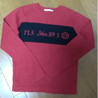 値下げ！美品moussyマウジー コットンニットセーター レディース トップス(ニット/セーター)