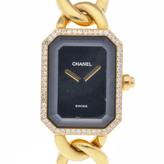 シャネル(CHANEL)のシャネル プルミエール L 腕時計 時計 18金 K18イエローゴールド クオーツ レディース 1年保証 CHANEL  中古(腕時計)