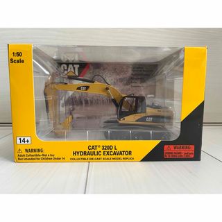 《新品箱付》1:50 CAT 320D L キャタピラ ショベルカー ミニカー(ミニカー)