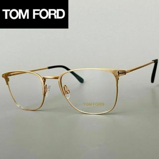 TOM FORD EYEWEAR - メガネ トムフォード メンズ レディース サーモントブロー ゴールド 金