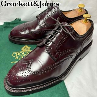 クロケットアンドジョーンズ(Crockett&Jones)の【傑作】クロケット&ジョーンズ ペンブローク ウイングチップ 美品(ドレス/ビジネス)